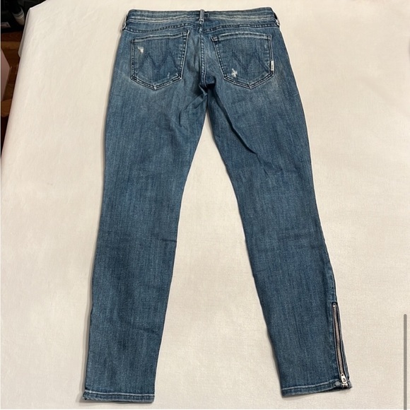 MOTHER the Looker Ankle ZIP Graffiti Girl - Picture 6 of 6